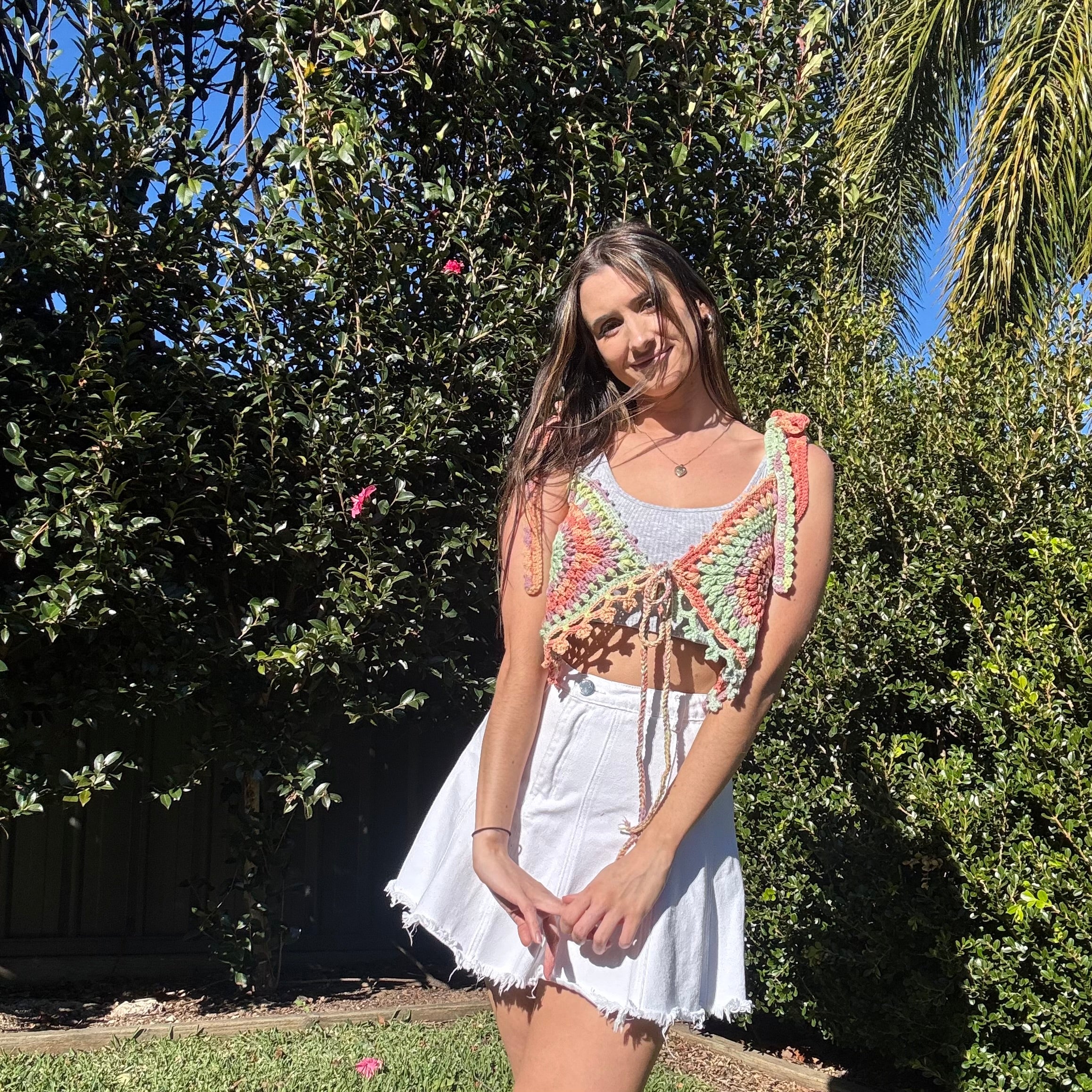 Crochet Pattern- Fairy Crochet Summer Top- Womens Crochet Whimsical Singlet Shirt