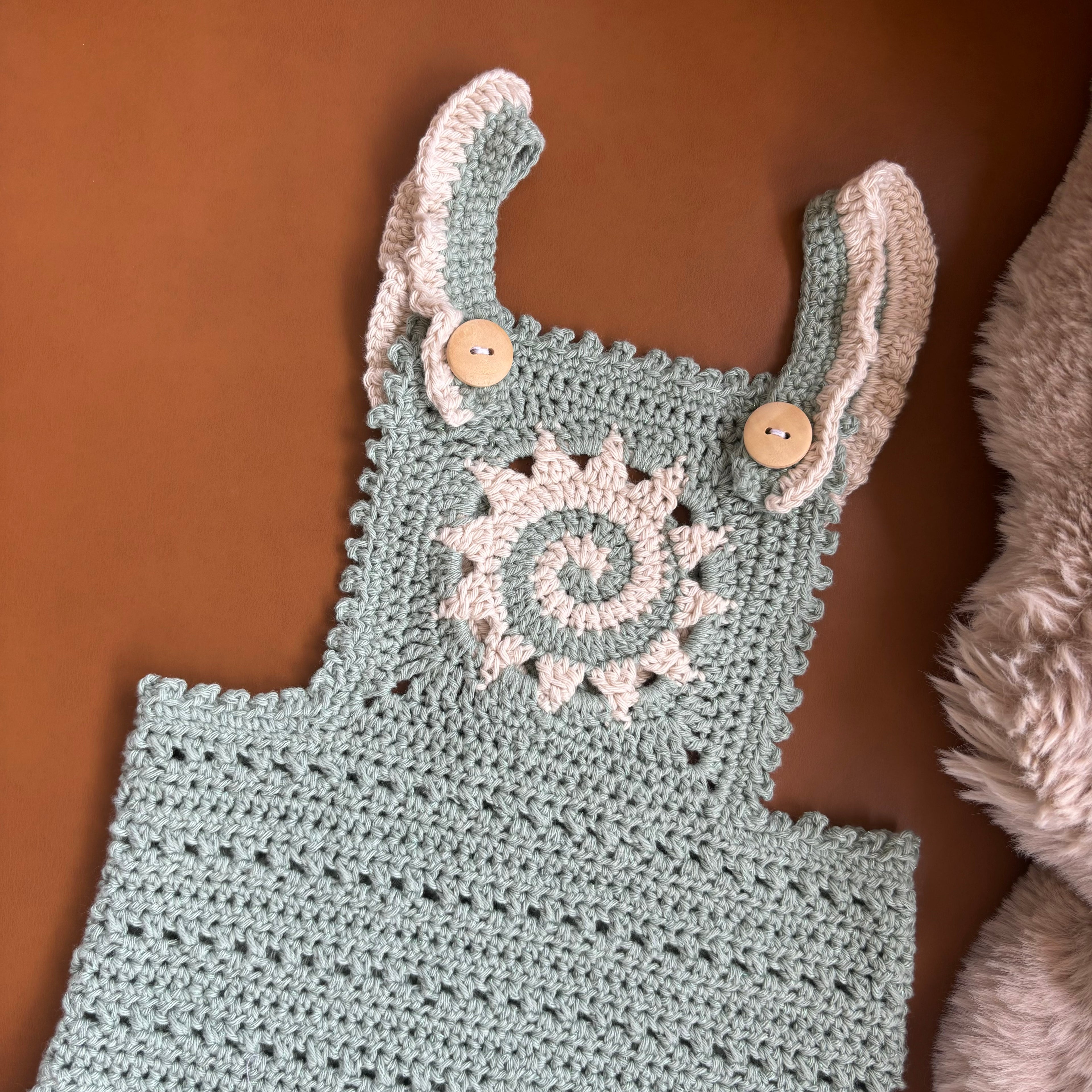Crochet Pattern- Sunshine Pinafore Overalls for Baby and Toddler - Baby Toddler Summer Outfit Romper Dress