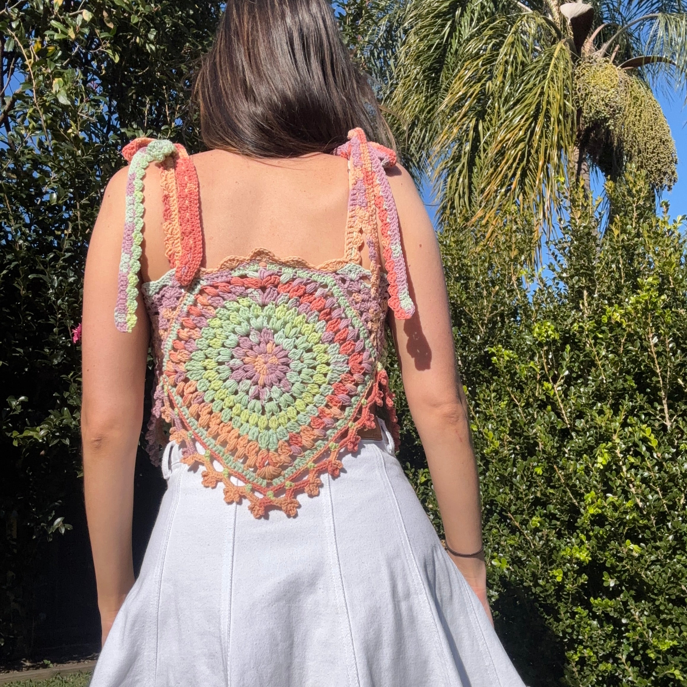 Crochet Pattern- Fairy Crochet Summer Top- Womens Crochet Whimsical Singlet Shirt