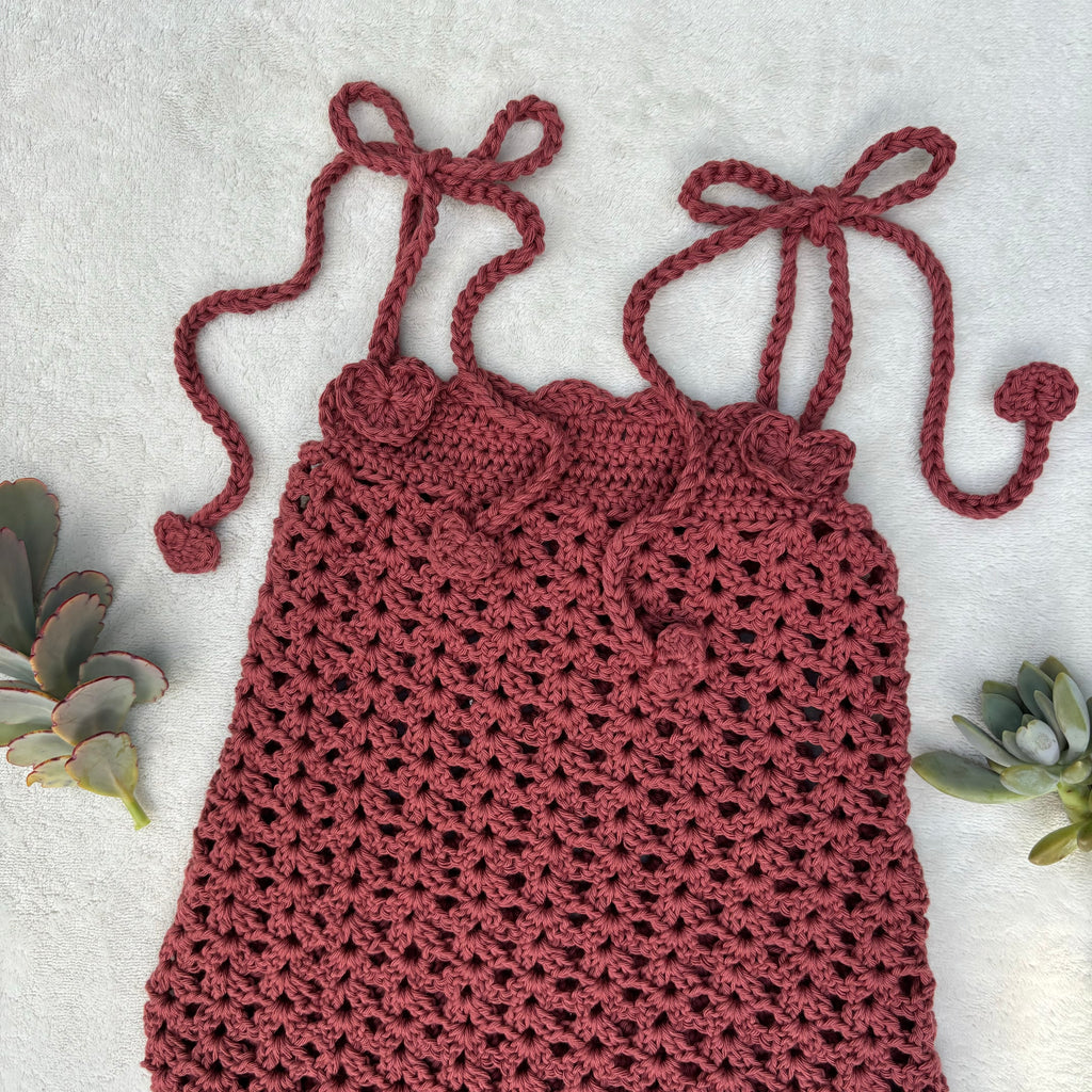 Crochet Pattern- Sweetheart Romper for Baby and Toddler - Baby Toddler Summer Outfit Romper Overalls