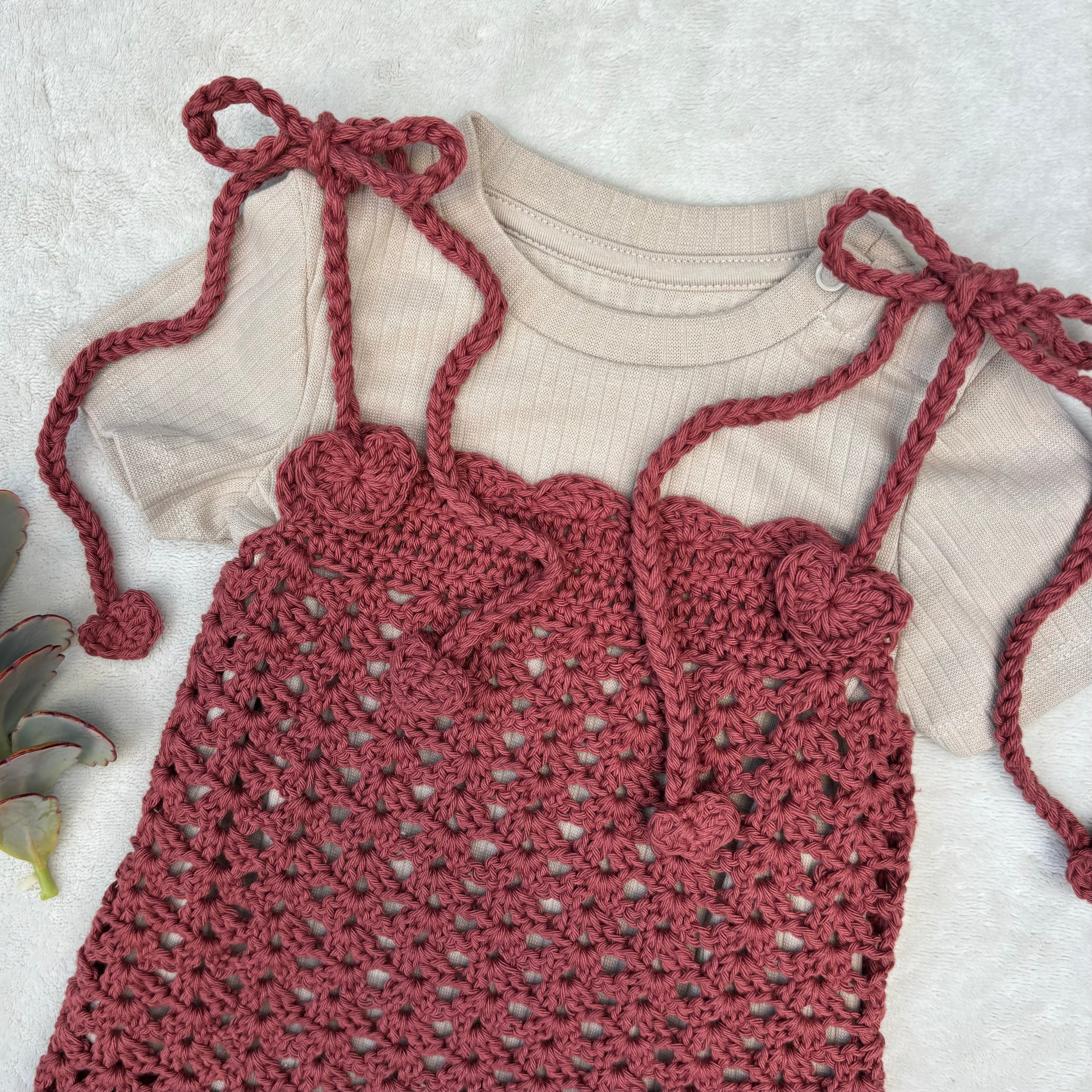 Crochet Pattern- Sweetheart Romper for Baby and Toddler - Baby Toddler Summer Outfit Romper Overalls